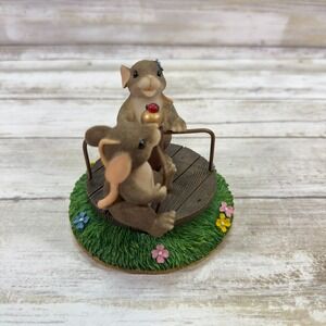 Charming Tails "YOU TURNED MY LIFE AROUND" by Fitz & Floyd New